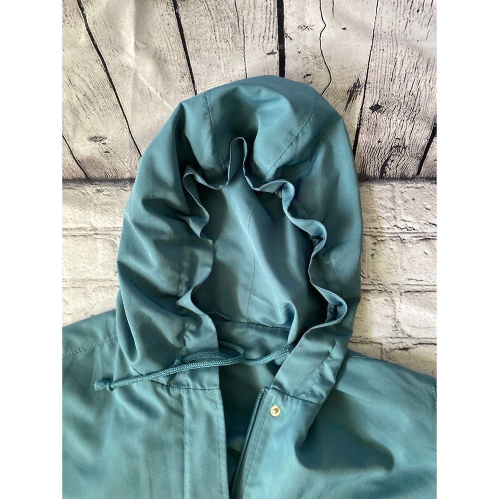 Women's Vintage Izod‎ Two Piece Hooded Track Suit Green Jacket Small Pant Medium - Picture 11 of 16